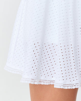Court Skorts (White)
