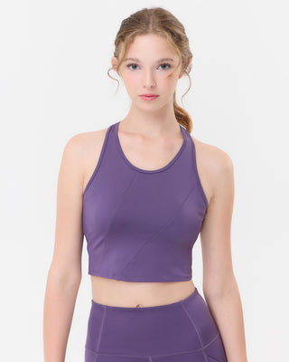 Block Bra (Grape)