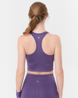 Block Bra (Grape)