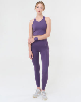 Block Bra (Grape)