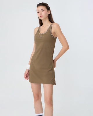 Brooklyn Dress (Walnut)