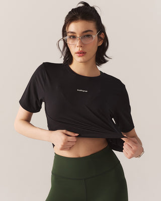Crop Tee (Black)