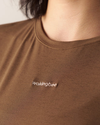 Crop Tee (Mocha)