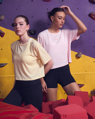 Crop Tee (Pink)