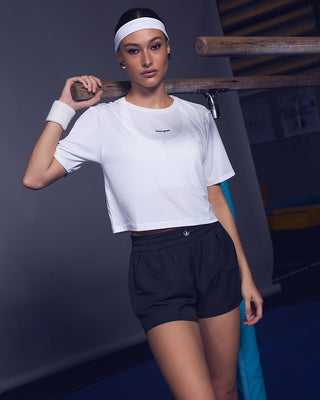 Crop Tee (White)