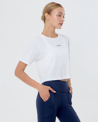 Crop Tee (White)