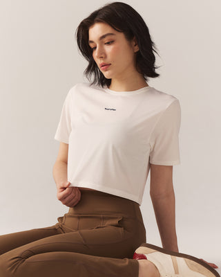 Crop Tee (White)