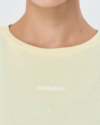 Crop Tee (Yellow)