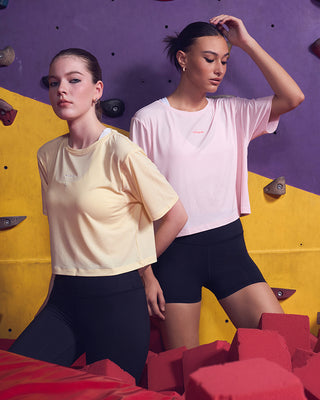 Crop Tee (Yellow)