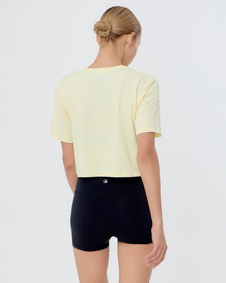 Crop Tee (Yellow)
