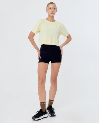 Crop Tee (Yellow)
