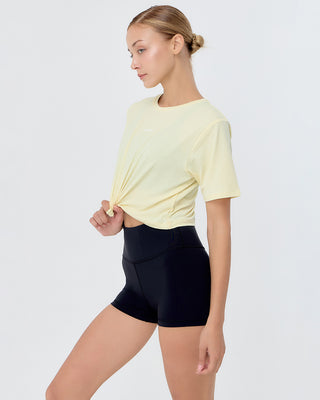 Crop Tee (Yellow)