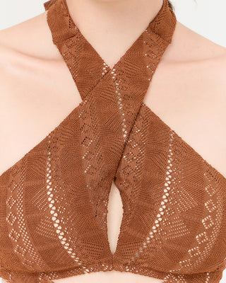 Island Bra (Brown)