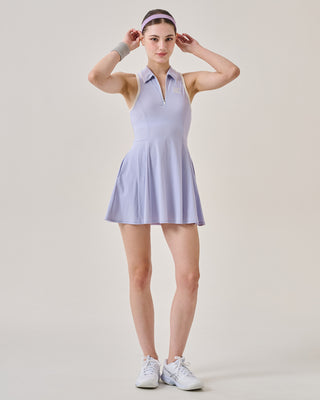 Preppy Polo Dress Wisteria