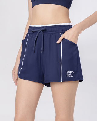 Racket Shorts (Navy)