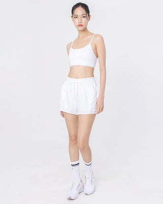 Racket Shorts (White)