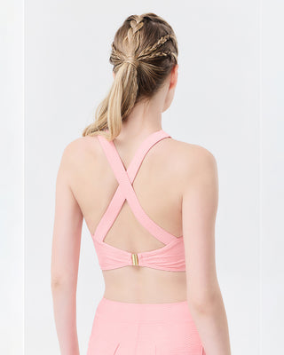Ripple Crop (Pink)