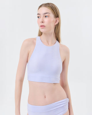 Ripple Crop (Purple)