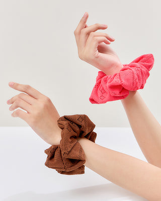 Beach Scrunchy (Pink)