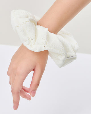 Beach Scrunchy (White)