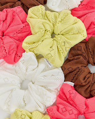 Beach Scrunchy (White)
