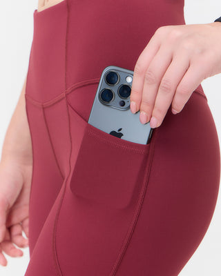 WB Tights (Burgundy)