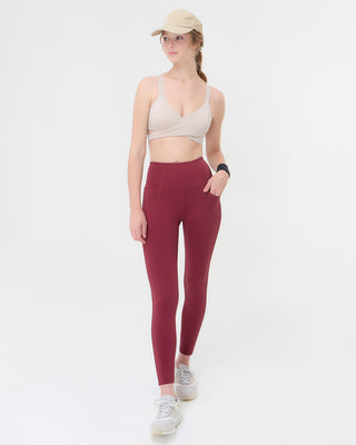 WB Tights (Burgundy)