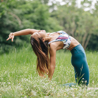 Lena and her Yoga Collection