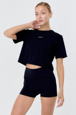 Crop Tee (Black)