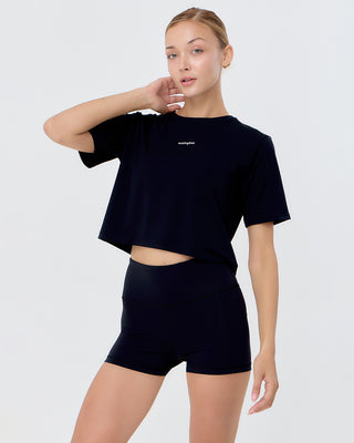 Crop Tee (Black)