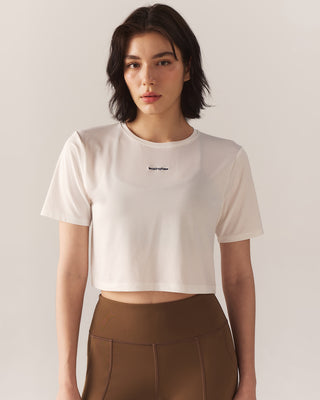 Crop Tee (White)