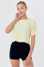 Crop Tee (Yellow)