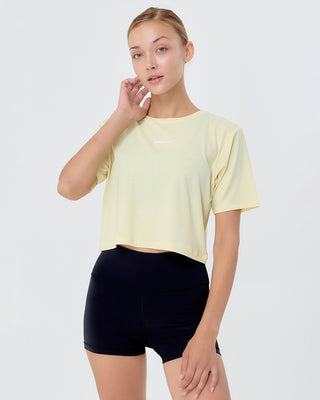 Crop Tee (Yellow)