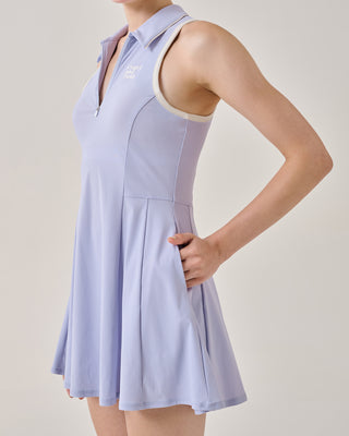 Preppy Polo Dress Wisteria