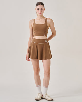 Society Skorts Espresso