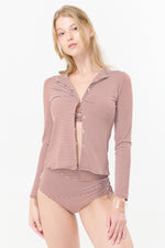 Sundeck Top (Brown)